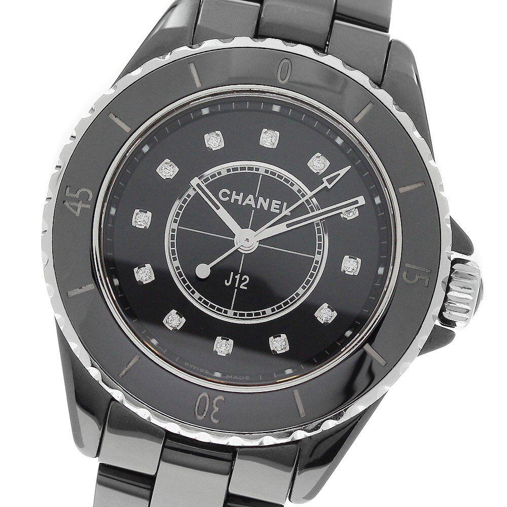 シャネル CHANEL H5701 J12 黒セラミック