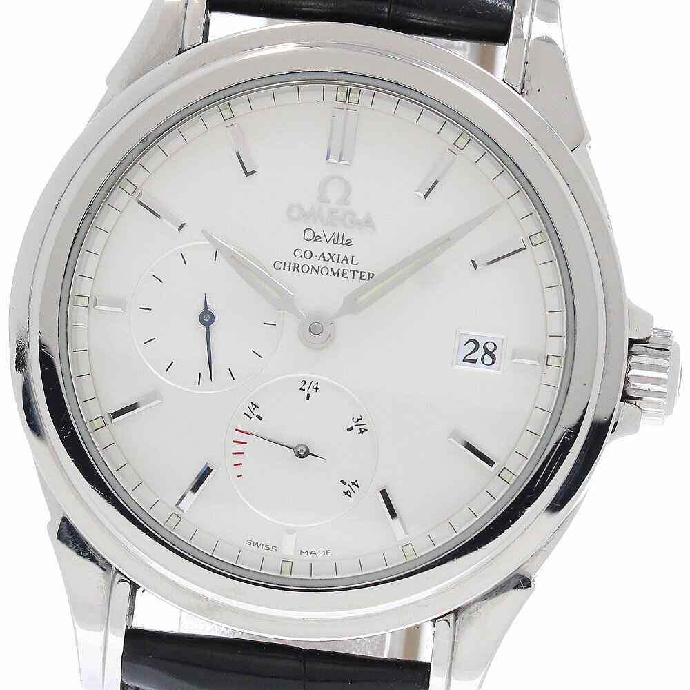 DeVille - オメガ OMEGA 4832.31.32 デビル コーアクシャル パワーリザーブ 自動巻き メンズ _953480【中古】