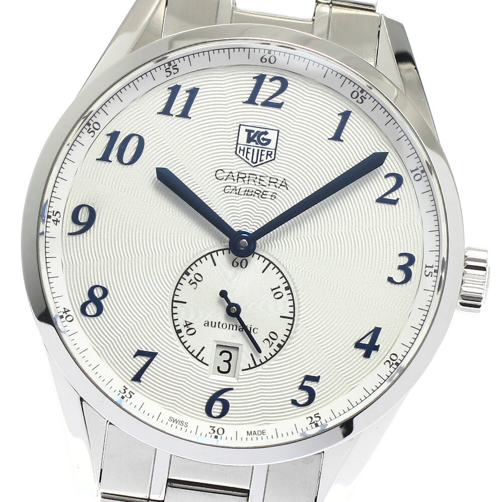 タグホイヤー TAG HEUER WAS2111 カレラ ヘリテージ キャリバー6 デイト 自動巻き メンズ 良品 _930453【中古】