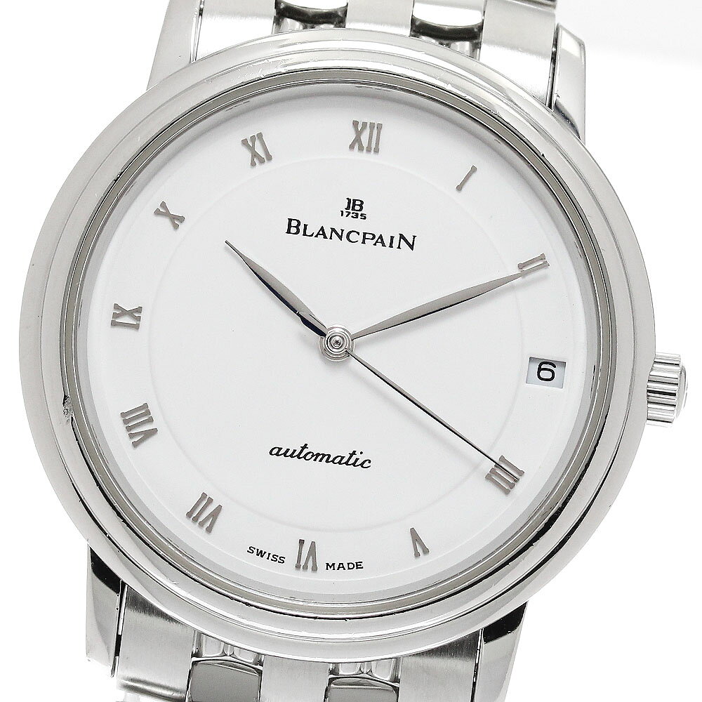 ブランパン Blancpain 1195.1127.10 ヴィルレ エクストラスリム デイト 自動巻き メンズ _938985【中古】
