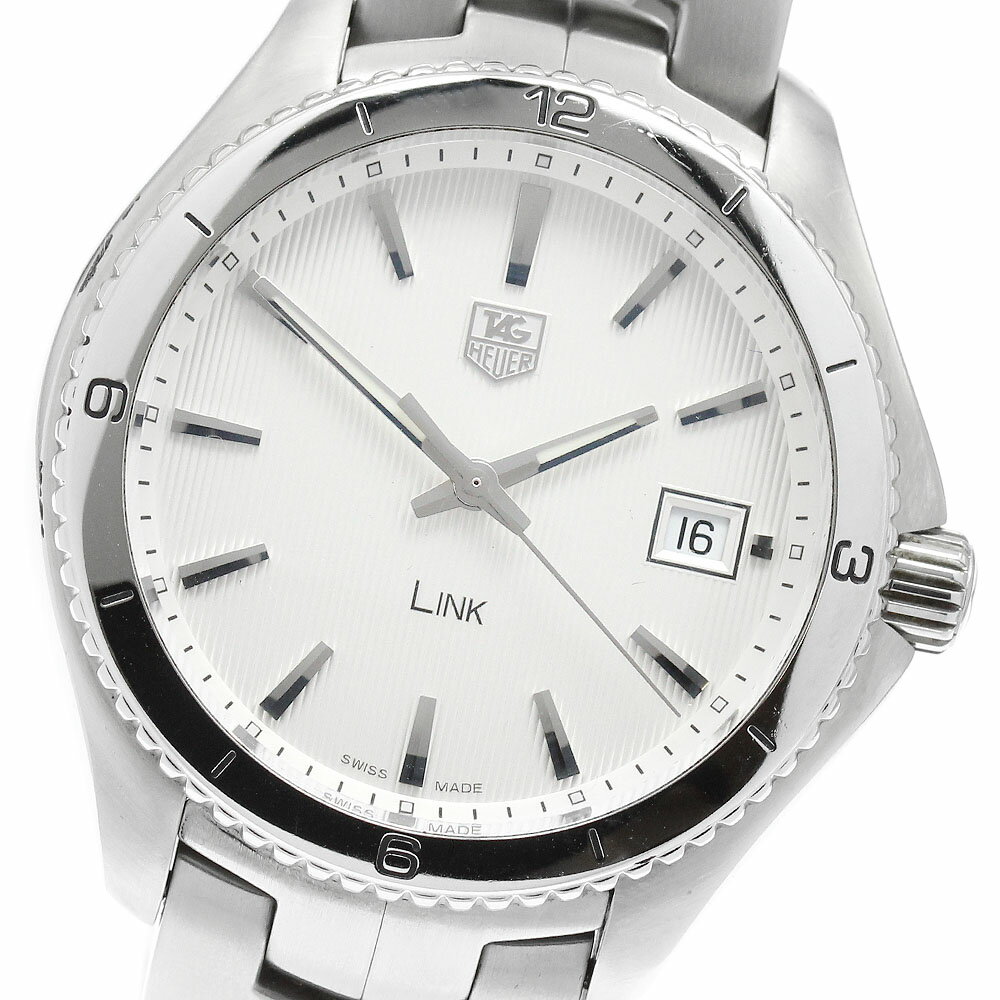 タグホイヤー TAG HEUER WAT1111.BA0950 リンク デイト クォーツ メンズ 保証書付き_950992【中古】