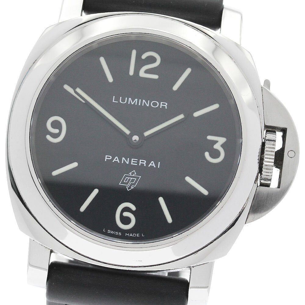 楽天市場】パネライ PAM00000 ルミノール ベース ロゴ 手巻きの通販