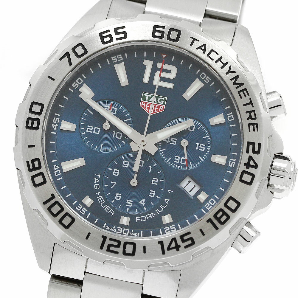 タグホイヤー TAG HEUER CAZ101K フォーミュラ1 デイト クロノグラフ クォーツ メンズ 良品 _952574【中古】