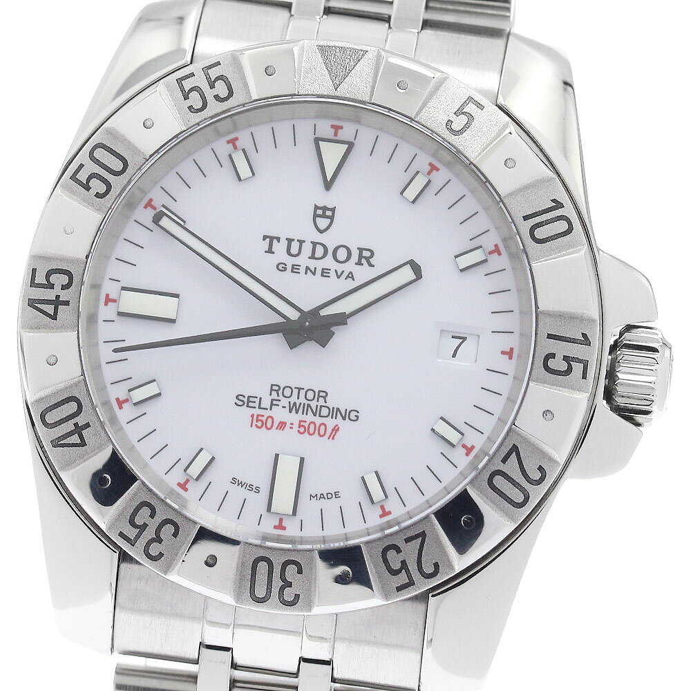 チュードル TUDOR 20020 スポーツコレクション デイト 自動巻き メンズ 良品 保証書付き ...