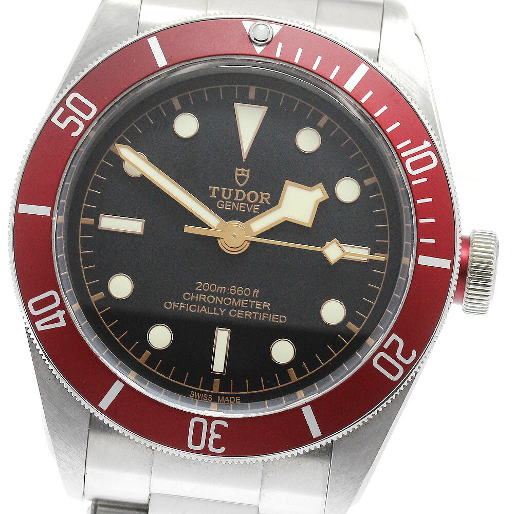 チュードル TUDOR 79230R ヘリテージ ブラックベイ 自動巻き メンズ 良品 保証書付き_952726【中古】