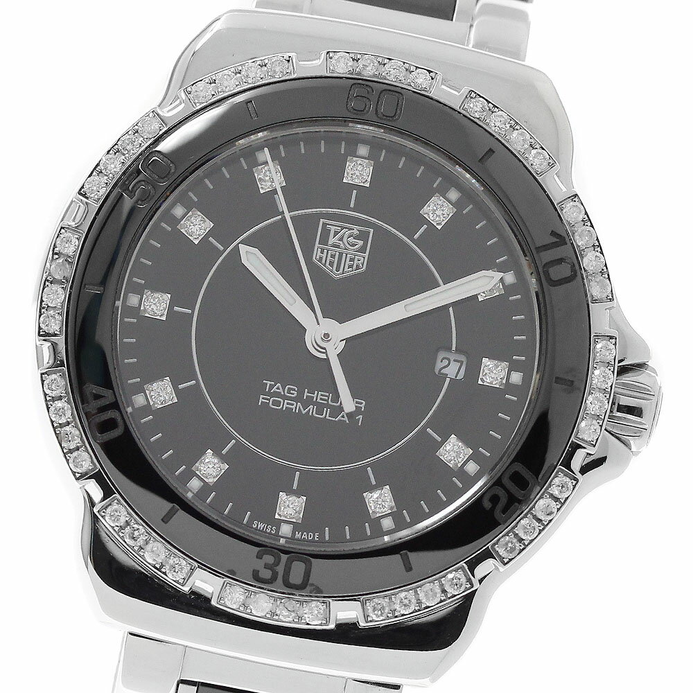 タグホイヤー TAG HEUER WAH1312 フォーミュラー1 12P ダイヤベゼル クォーツ レディース _953431【中古】