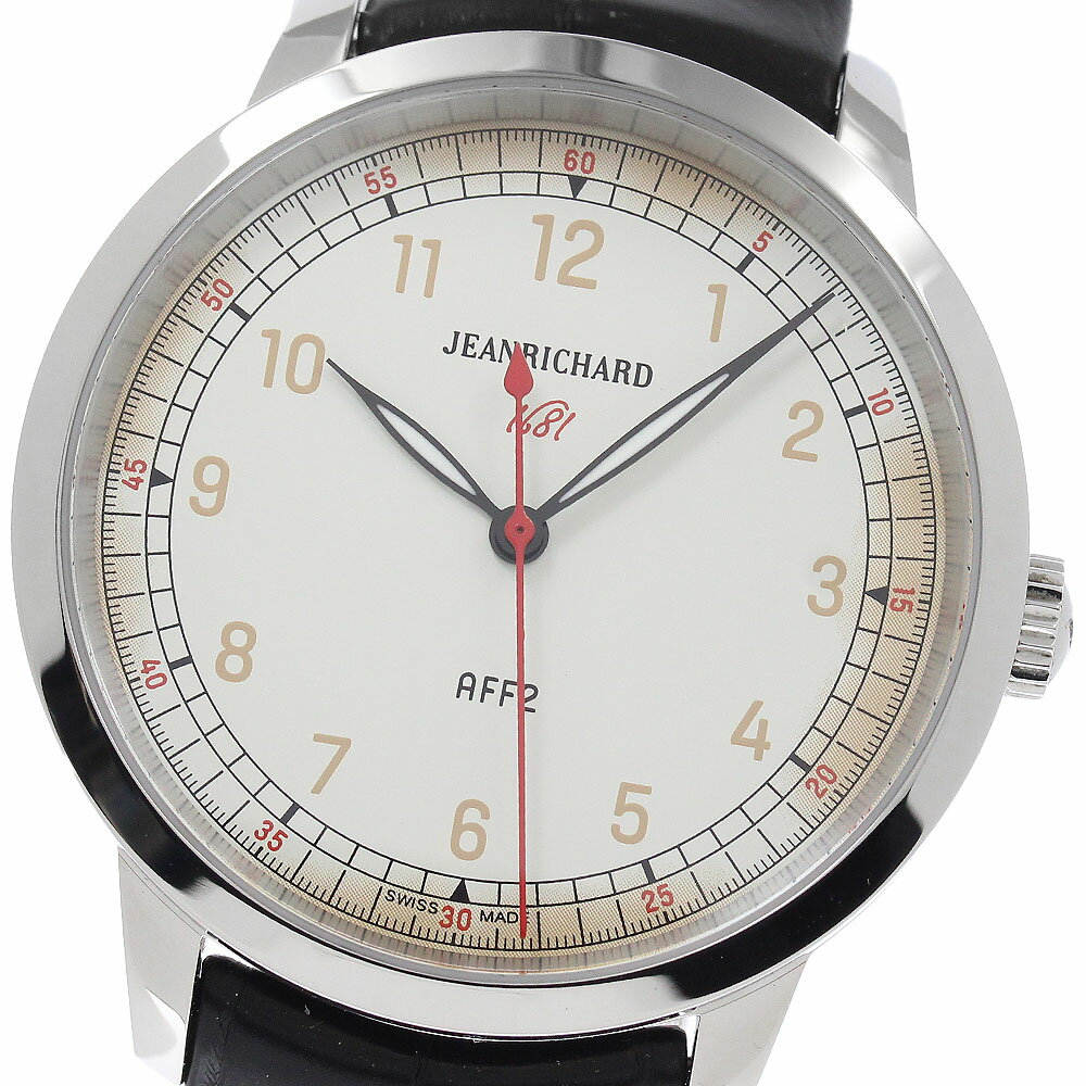 ジャンリシャール JEANRICHARD 60300-11-711-AA6 ロンド 1681 自動巻き メンズ 極美品 _953527【中古】