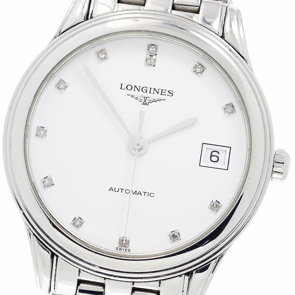ロンジン LONGINES L4.774.4 フラッグシップ デイト 12Pダイヤ 自動巻き メンズ _942755【中古】