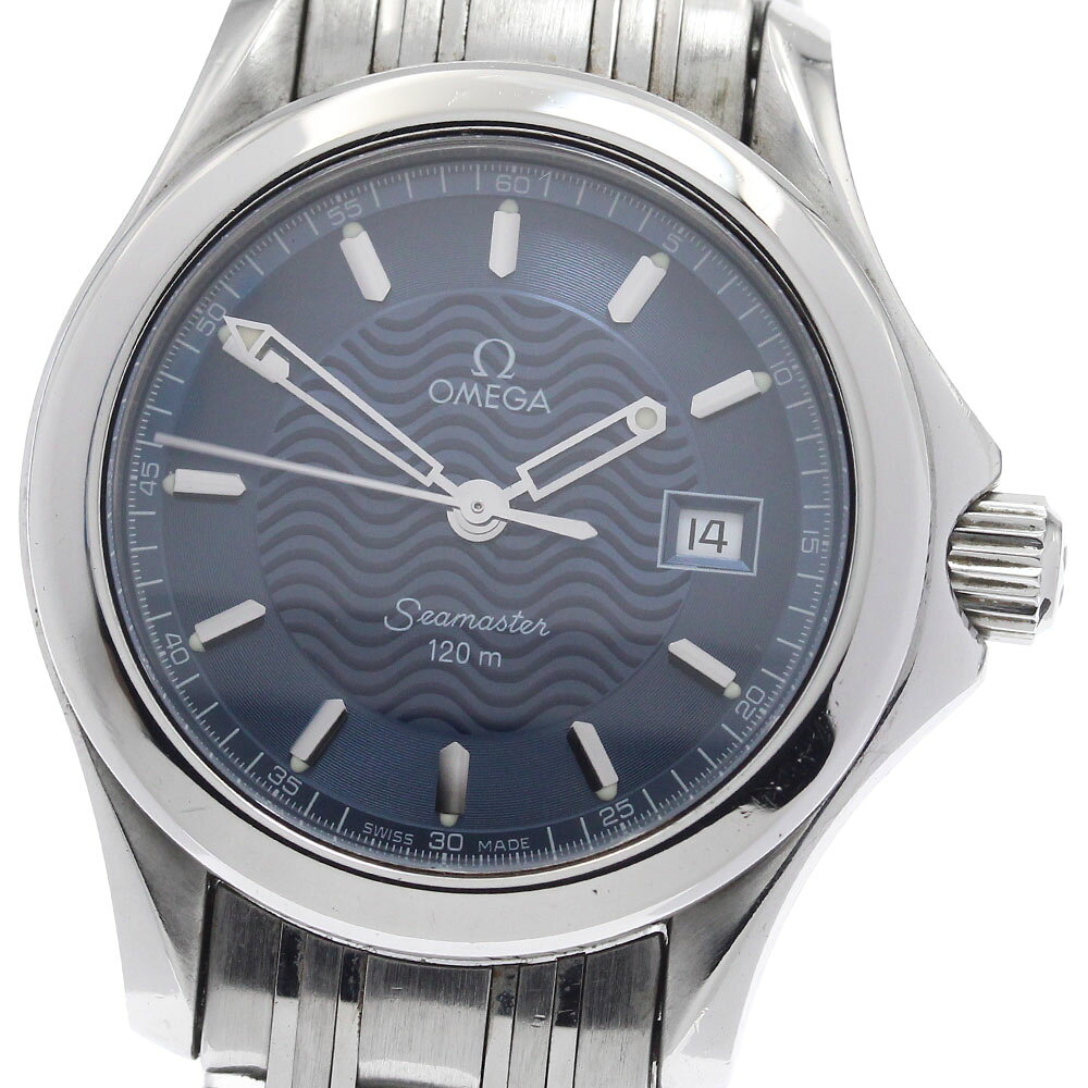 Other - オメガ OMEGA 2571.81 シーマスター120 デイト クォーツ レディース _947424【中古】