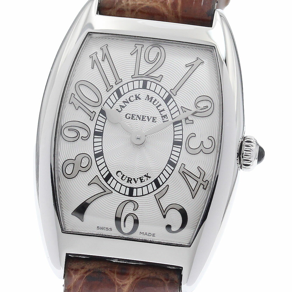 フランクミュラー FRANCK MULLER 1752BQZREL トノーカーベックス クォーツ レディース 箱・保証書付き_950803【中古】