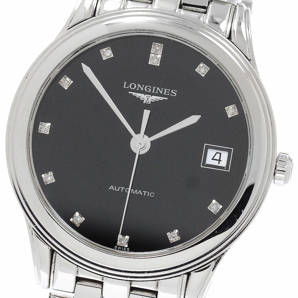 ロンジン LONGINES L4.774.4 フラッグシップ デイト 12P 自動巻き メンズ 良品 _953539【中古】