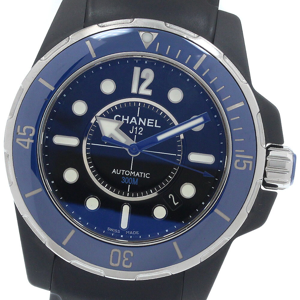 FRANCK MULLER - シャネル CHANEL H2559 J12 マリーン デイト 自動巻き メンズ _949747【中古】