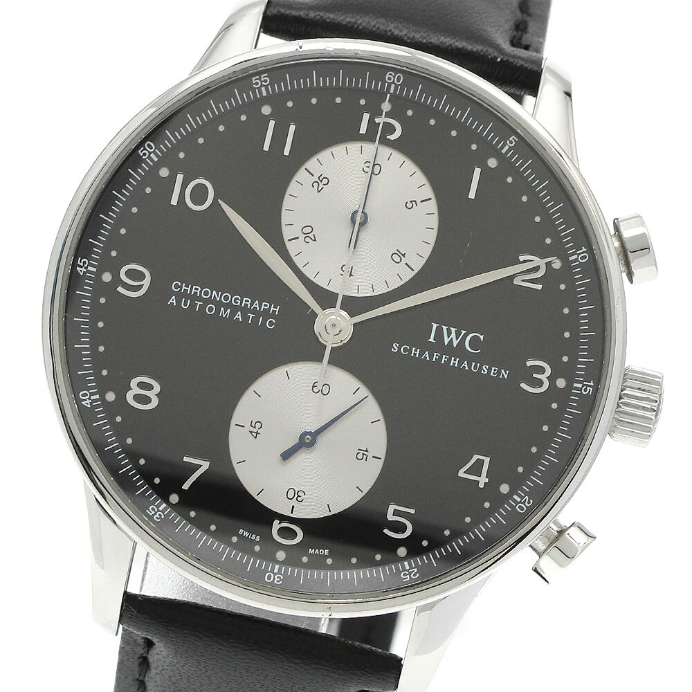 IWC SCHAFFHAUSEN IW371404 ポルトギーゼ クロノグラフ 自動巻き メンズ _ ...