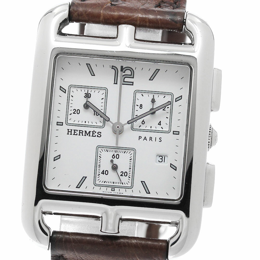 Cape Cod - エルメス HERMES CC1.910 ケープコッド クロノグラフ クォーツ メンズ _952468【中古】