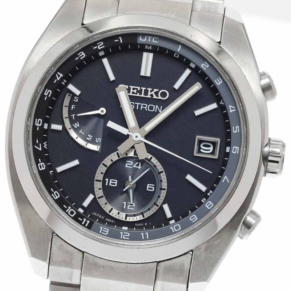 セイコー SEIKO SBXY015/8B63-0BA0 アストロン ソーラー電波 メンズ _952495【中古】