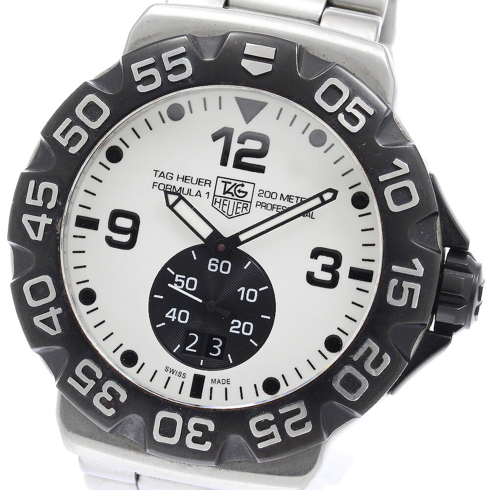 タグホイヤー TAG HEUER WAH1011.BA0854 フォーミュラー1 グランドデイト クォーツ メンズ 保証書付き_952500【中古】