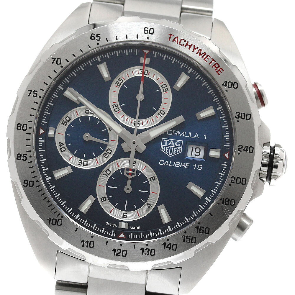 タグホイヤー TAG HEUER CAZ2015.BA0876 フォーミュラー1 キャリバー16 クロノグラフ 自動巻き メンズ 箱・保証書付き_954808【中古】