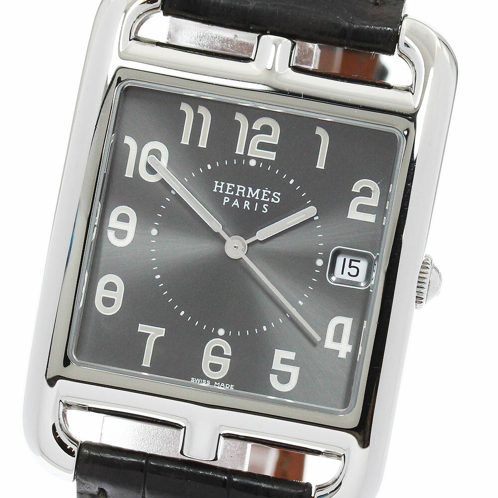 Cape Cod - エルメス HERMES CC1.810 ケープコッド デイト クォーツ メンズ _955043【中古】