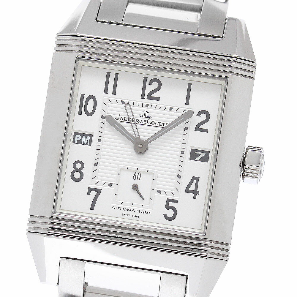 ジャガー・ルクルト JAEGER-LECOULTRE 230.8.77/Q7008120 レベルソ スクアドラ ホームタイム 自動巻き メンズ 保証書付き_948609【中古】