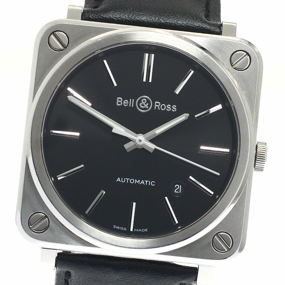 ベル＆ロス Bell＆Ross BRS-92 デイト 自動巻き ボーイズ _949382【中古】