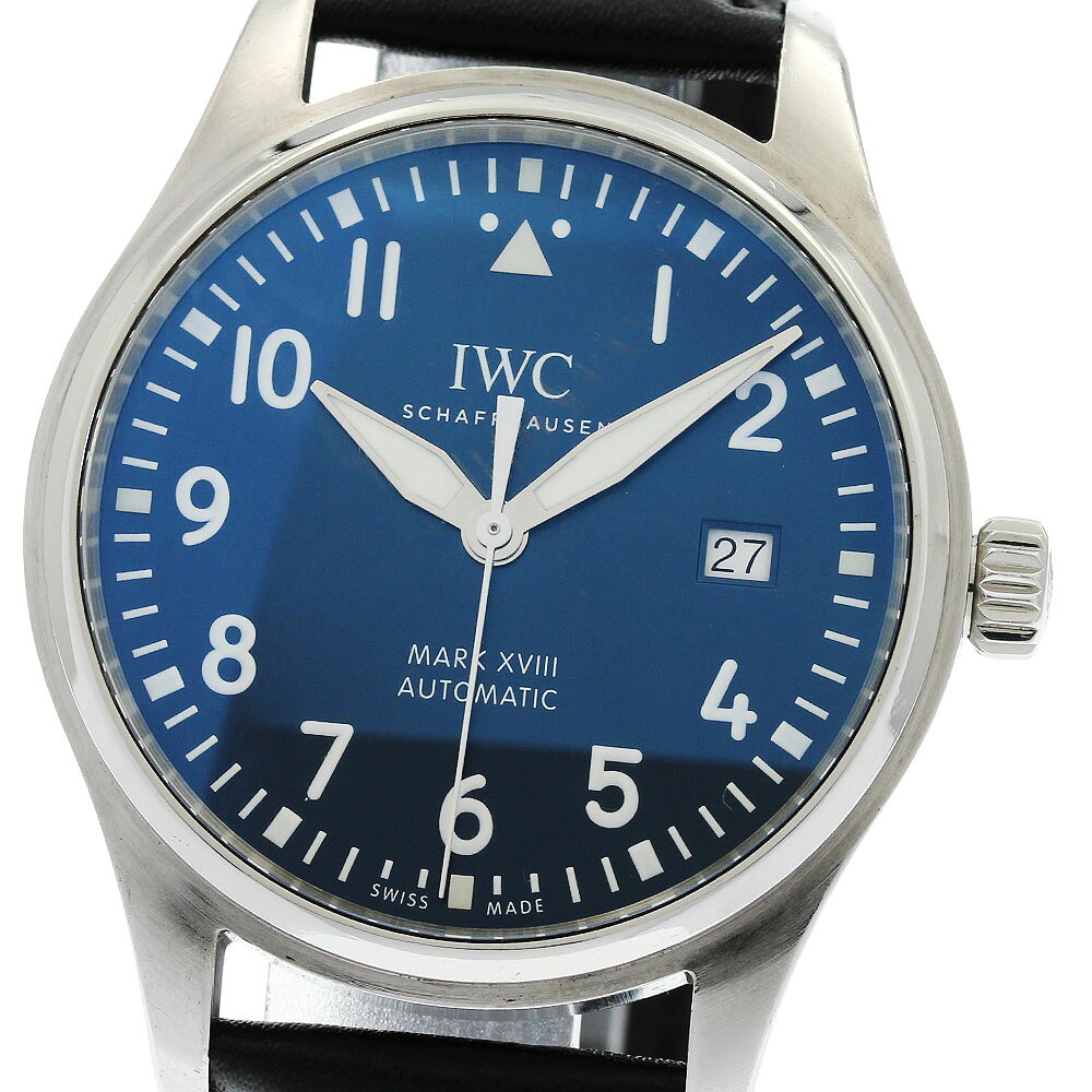 樂天商城 - IWC IWC SCHAFFHAUSEN IW327010 パイロットウォッチ マークXV2I デイト 自動巻き メンズ 保証書付き_951417【中古】