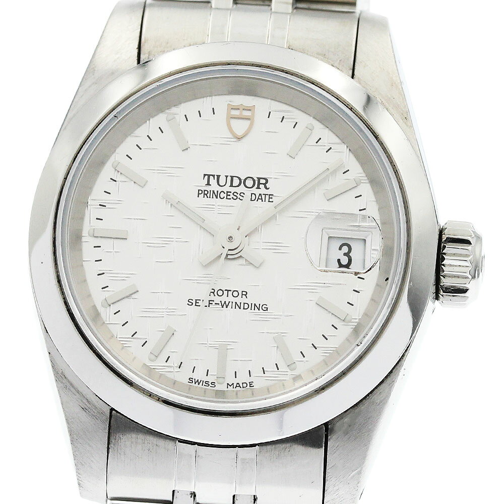 SEIKO - チュードル TUDOR 92400 プリンセス デイト 自動巻き レディース 保証書付き_951922【中古】