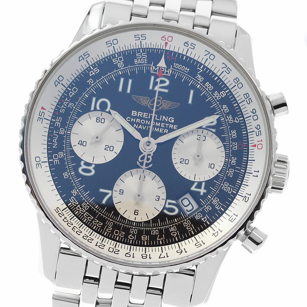 ブライトリング BREITLING A23322 ナビタイマー クロノグラフ 自動巻き メンズ 良品 _951945【中古】