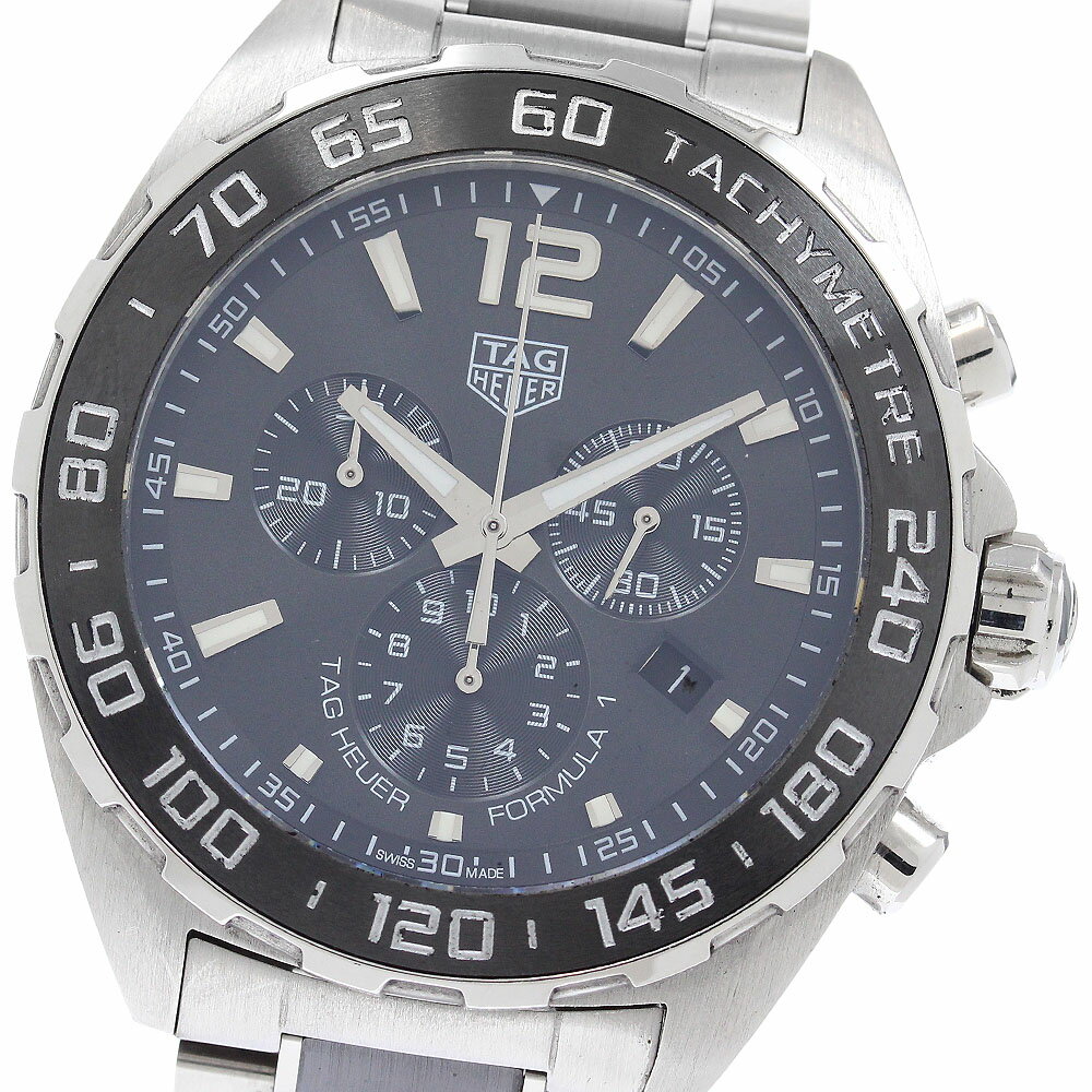 タグホイヤー TAG HEUER CAZ1011 フォーミュラ1 デイト クロノグラフ クォーツ メンズ _953591【中古】