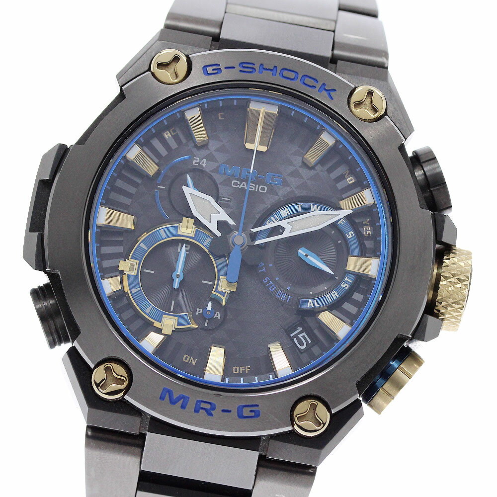 G-SHOCK - カシオ CASIO MRG-B2000B-1AJR G-SHOCK MR-G 勝色 KACH2RO ソーラー電波 メンズ 美品 箱・保証書付き_954731【中古】