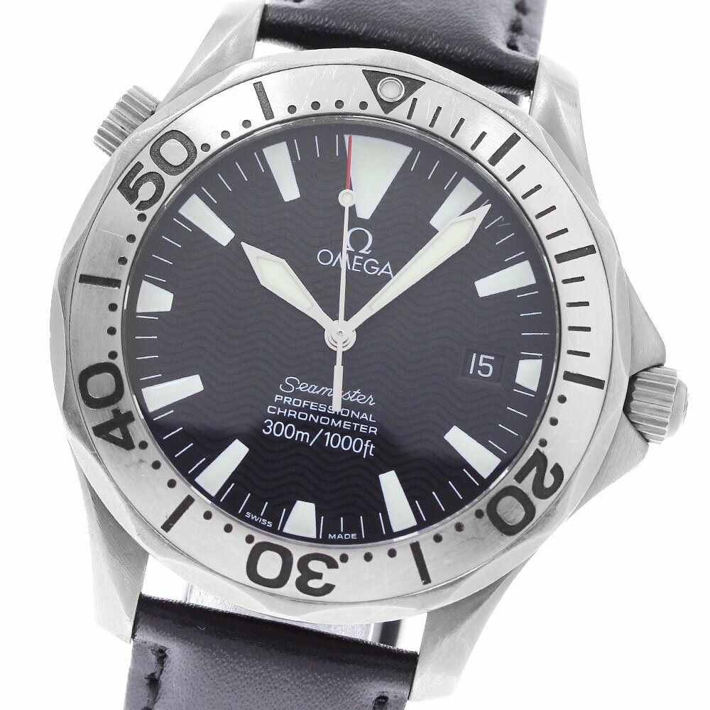 オメガ OMEGA 2231.50 シーマスター300 デイト 自動巻き メンズ 箱・保証書付き_955261【中古】