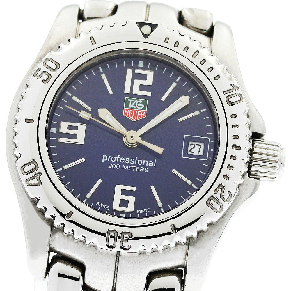 樂天商城 - タグホイヤー TAG HEUER WT1413 リンク デイト クォーツ レディース _954859【中古】