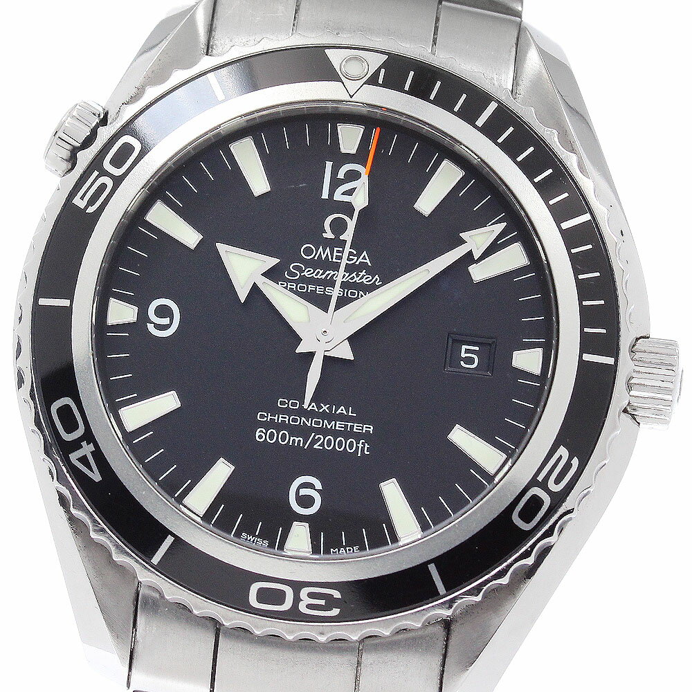 状態ランク 本体ランク B ベルトランク B+ 商品の状態 ガラス 少しの擦り傷(コーティング) ケース 軽い擦り傷、小さい打痕 ベゼル 軽い擦り傷(全体) ベルト/ブレスレット 軽い擦り傷 針 綺麗な状態 文字盤 綺麗な状態 尾錠/バックル 少しの擦り傷 商品管理No. 899090　 044 260421 SK 商品の詳細 ブランド オメガ/OMEGA モデル名 シーマスター600 プラネットオーシャン 性別 メンズ ケース素材 SS ベルト素材 SS 文字盤色 ブラック 機械タイプ 自動巻き Ref.No 2200.50 シリアルNo 85039*** 機能・特徴 デイト 付属品 なし(本体のみ) ケースサイズ(w) 約 45mm ベルトサイズ※1 約 17cm ラグ幅 22mm 日差 -2秒/日　※参考値 OH歴 弊社では実施しておりません。 ※1：ベルトサイズとは、ケース部分も含めた総腕回りのサイズになります。 ※機械式時計の場合、姿勢差などの影響により日差が大きくなることも御座います。こちらの数値はあくまで参考値としてお考え下さい。日差が大きいからという理由での返品や無償修理の対応は致しかねますので、ご理解の上ご入札下さい。 ※写真にて状態をご確認下さいませ。 ※USED品になりますので、ご理解頂ける方のご購入をお待ちしております。