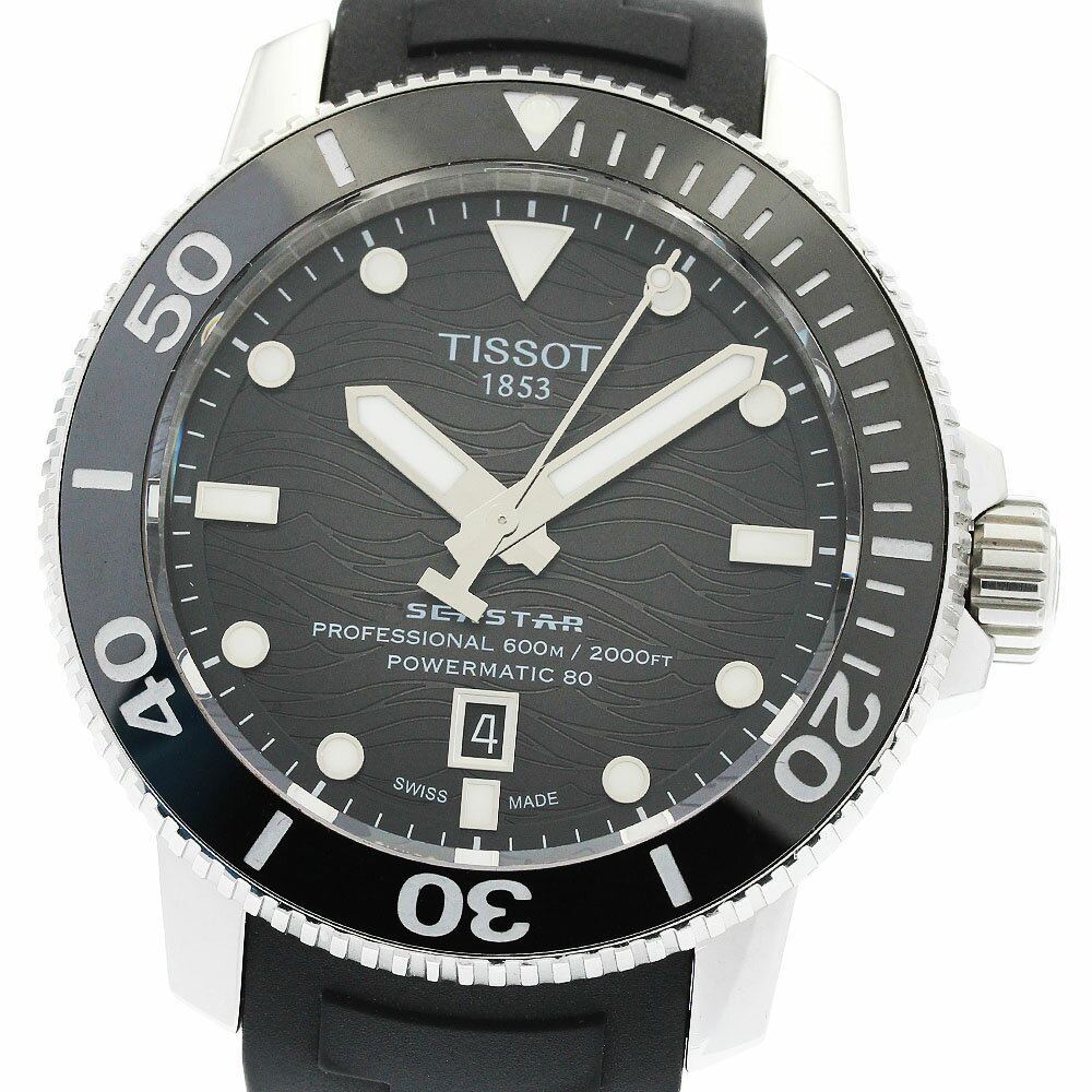 ティソ TISSOT T120.607.17.441.00 Tスポーツ デイト 自動巻き メンズ 内箱・保証書付き_939240【中古】