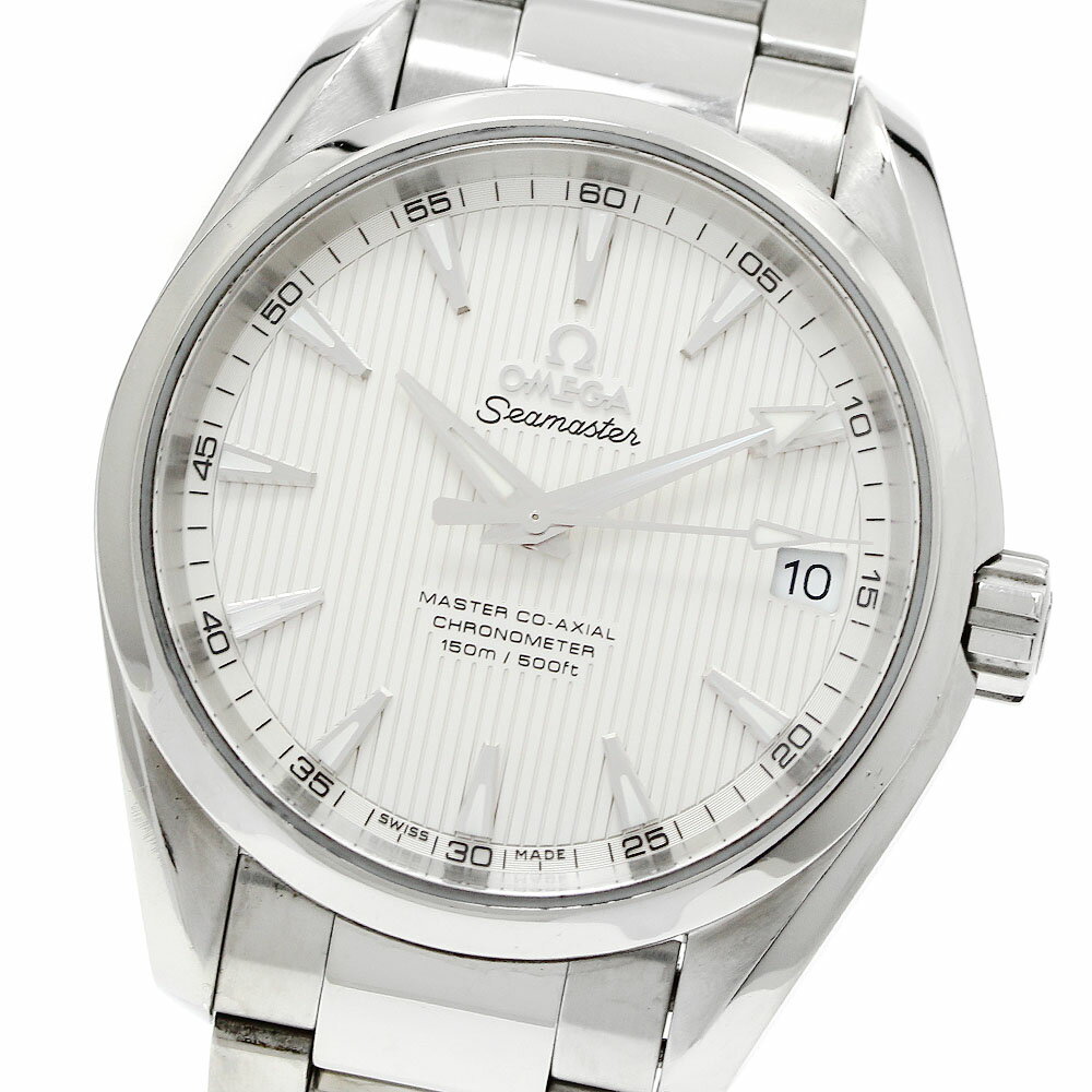 オメガ OMEGA 231.10.39.21.02.002 シーマスター アクアテラ マスターコーアクシャル 自動巻き メンズ 保証書付き_952349【中古】