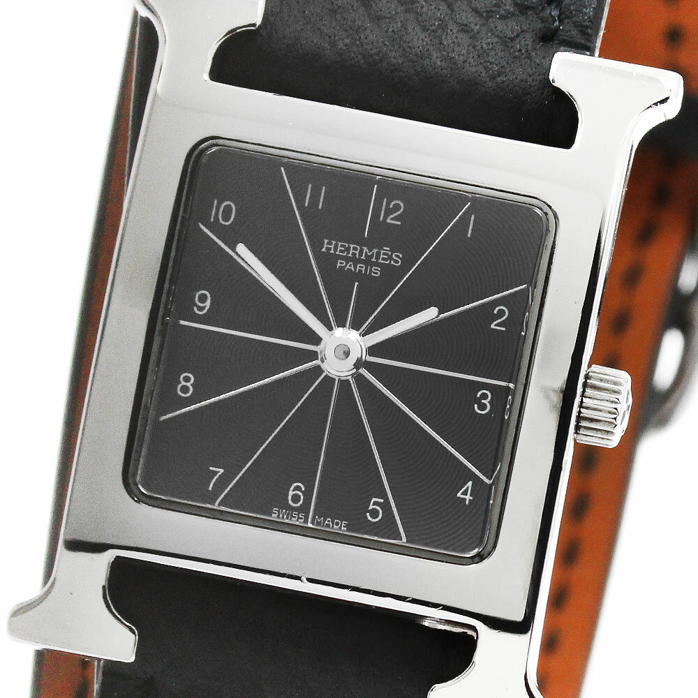H Watch - エルメス HERMES HH1.210 Hウォッチ ドゥブルトゥール クォーツ レディース _953379【中古】