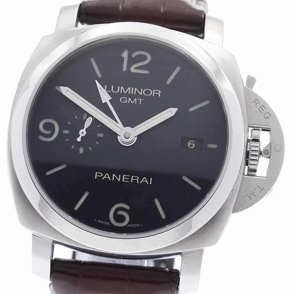 パネライ PANERAI PAM00320 ルミノール 1950 3デイズ GMT 自動巻き メンズ ...
