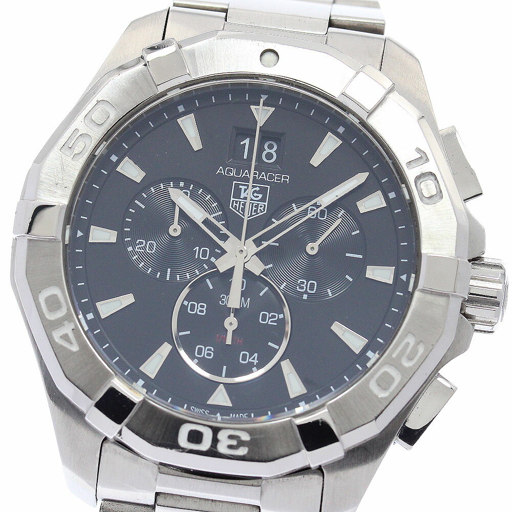 タグホイヤー TAG HEUER CAY1110 アクアレーサー デイト クロノグラフ クォーツ メンズ _955388【中古】