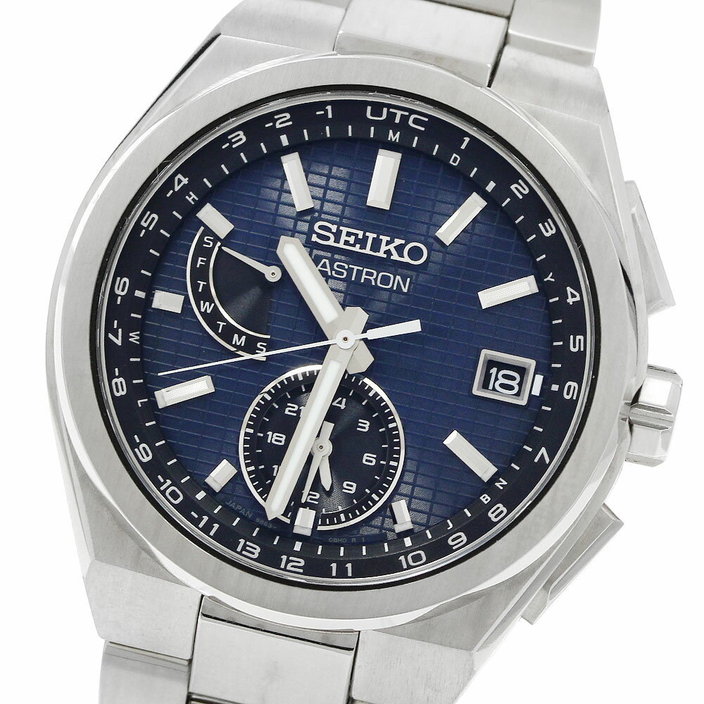 樂天商城 - セイコー SEIKO SBXY065/8B63-0BH0 アストロン ネクスター ソーラー電波 メンズ 美品 箱付き_955555【中古】