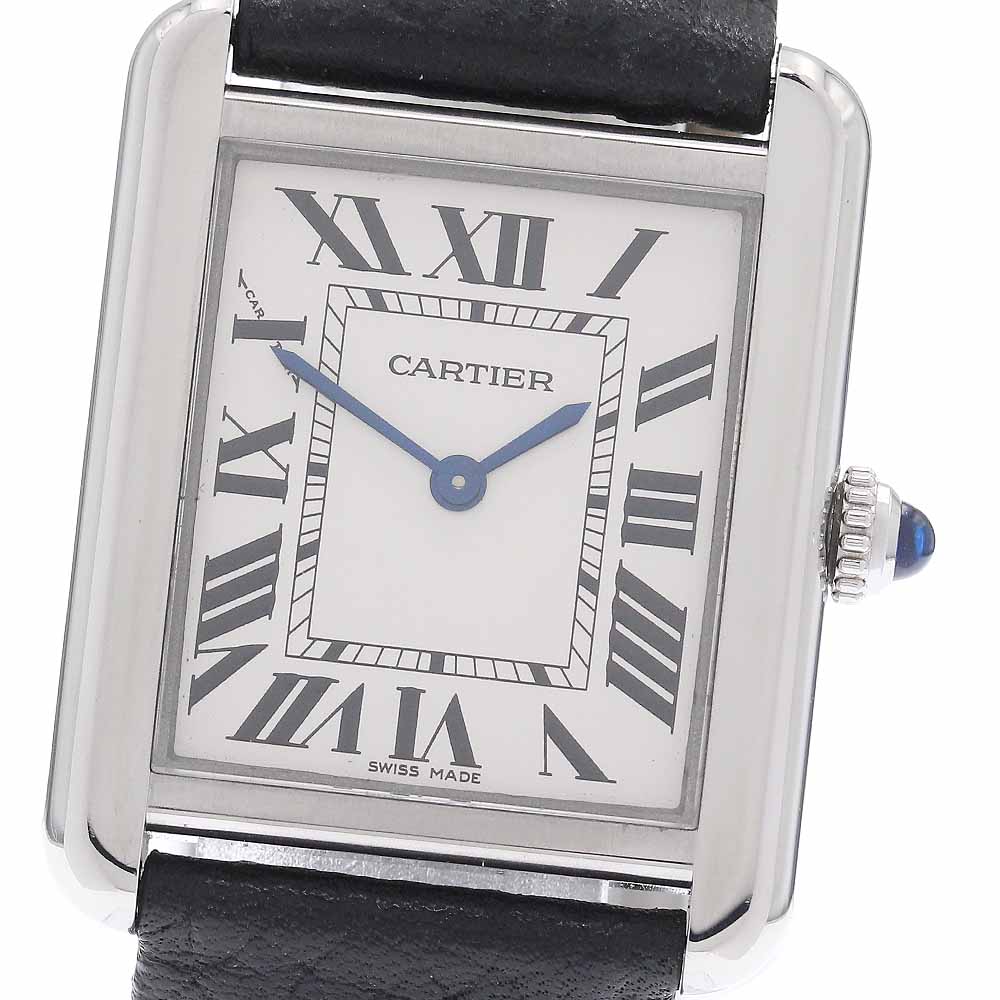 CARTIER - カルティエ CARTIER WSTA0030 タンクソロSM クォーツ レディース 良品 _956066【中古】