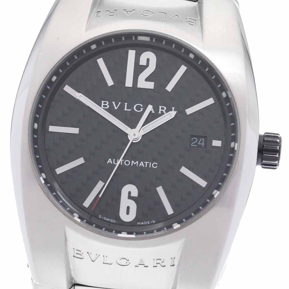 ブルガリ BVLGARI EG40S エルゴン デイト 自動巻き メンズ 良品 箱・保証書付き_950226【中古】