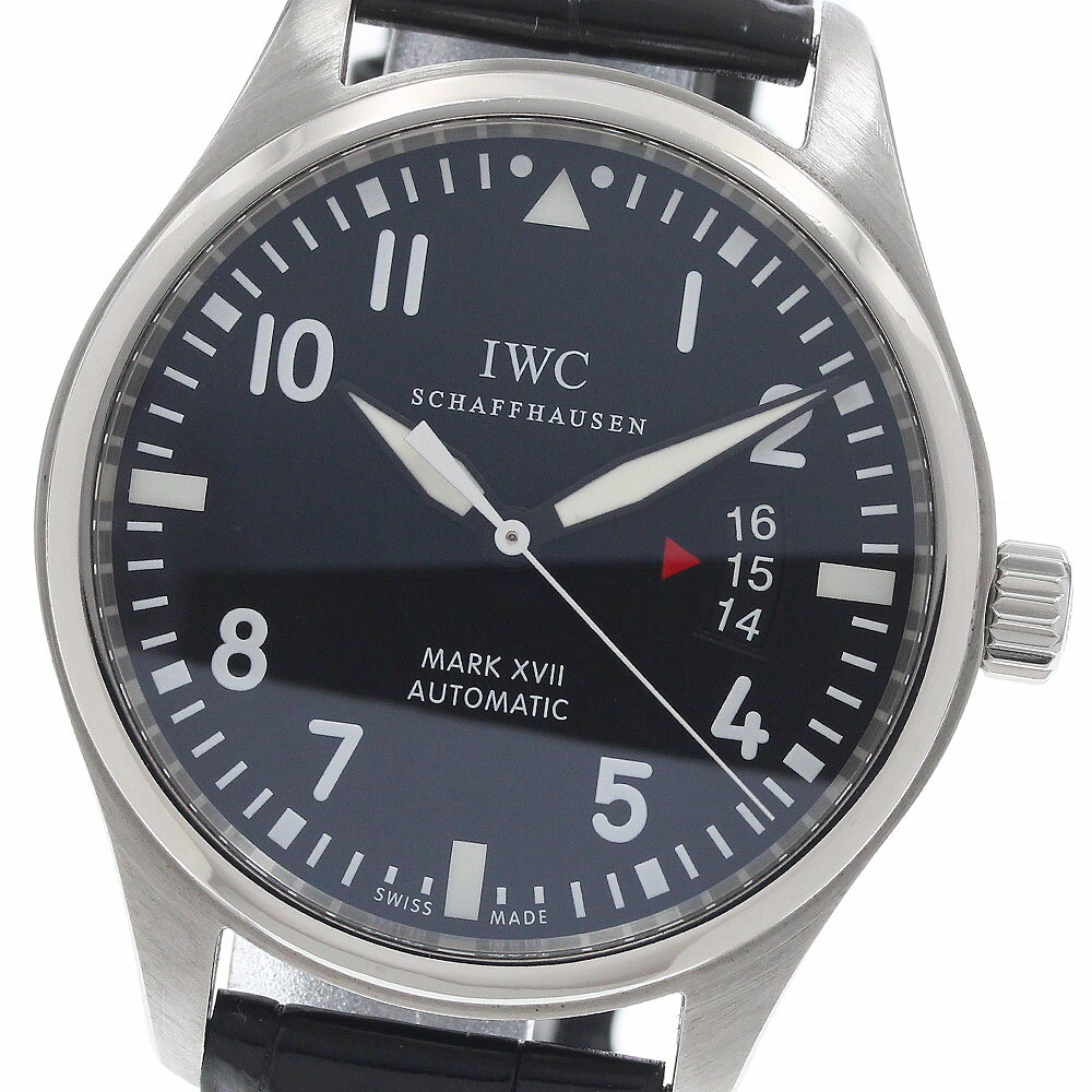 樂天商城 - IWC SCHAFFHAUSEN IW326501 パイロットウォッチ マークXV2 デイト 自動巻き メンズ _950630【中古】