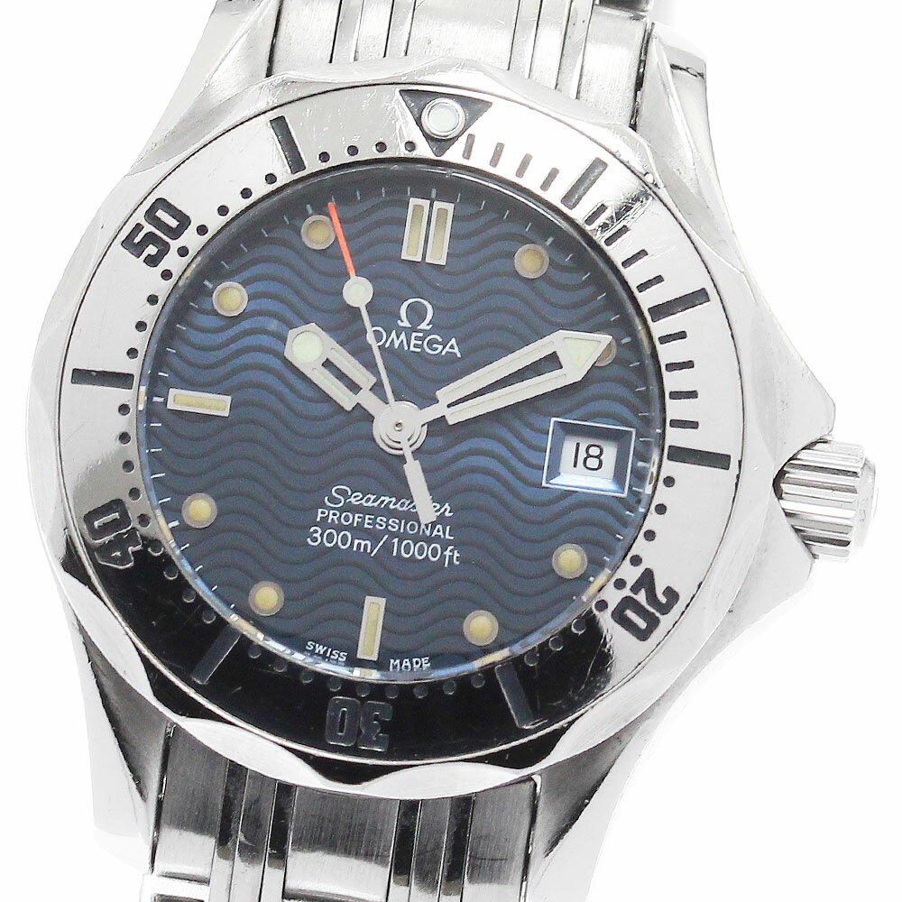 Other - オメガ OMEGA 2582.80 シーマスター300 デイト クォーツ レディース _951099【中古】