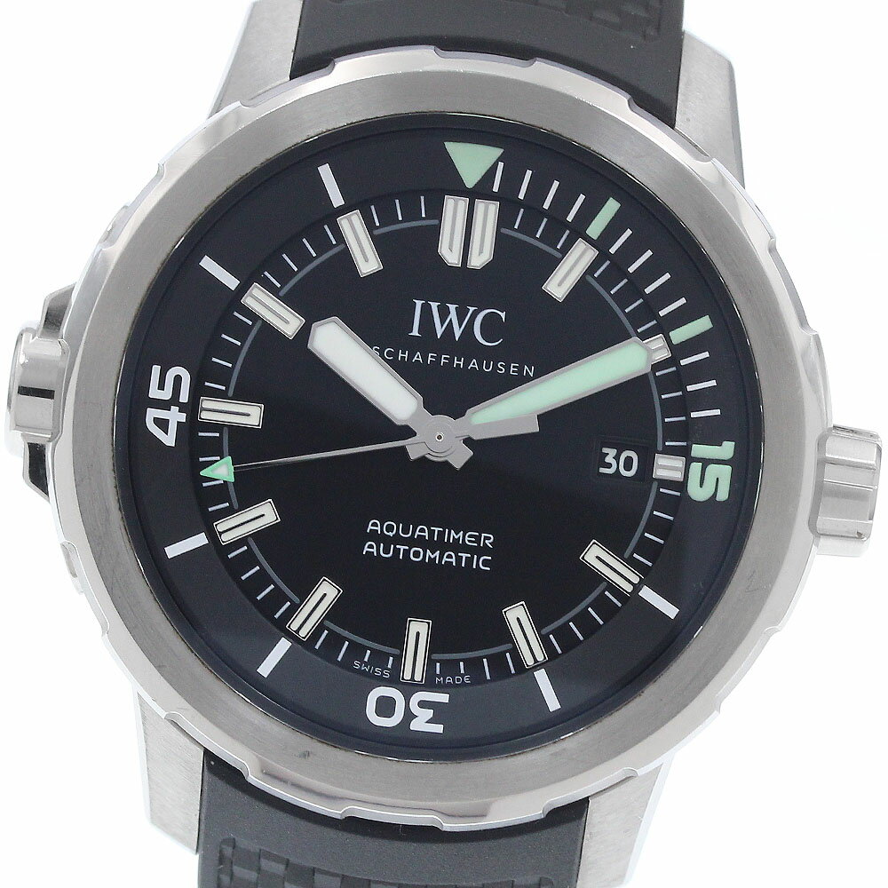 Other - ベルト訳あり IWC SCHAFFHAUSEN IW328802 アクアタイマー デイト 自動巻き メンズ _951383【中古】