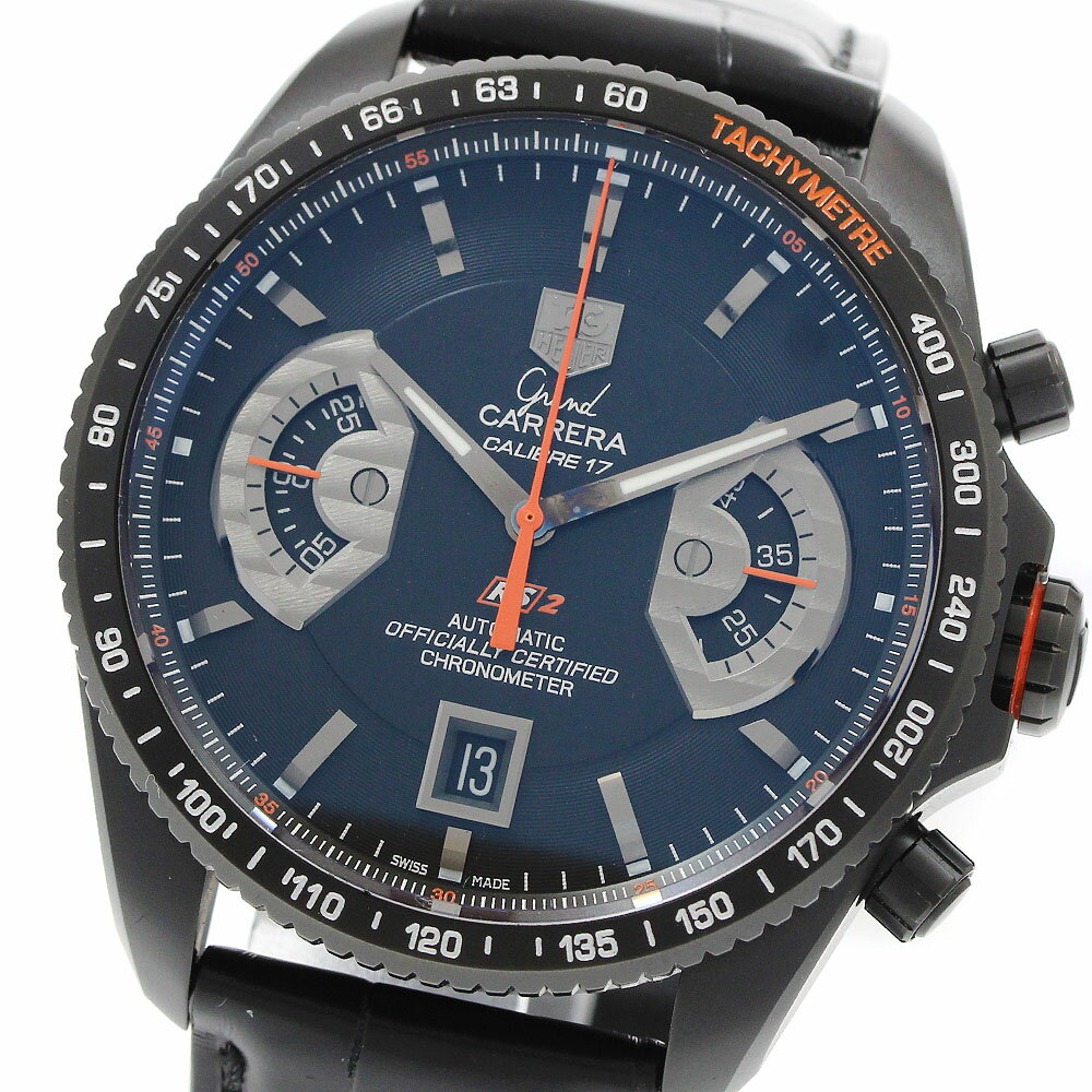 Grand Carrera - タグホイヤー TAG HEUER CAV518K.FC6268 グランドカレラ キャリバー17 RS2 自動巻き メンズ 良品 箱・保証書付き_954761【中古】