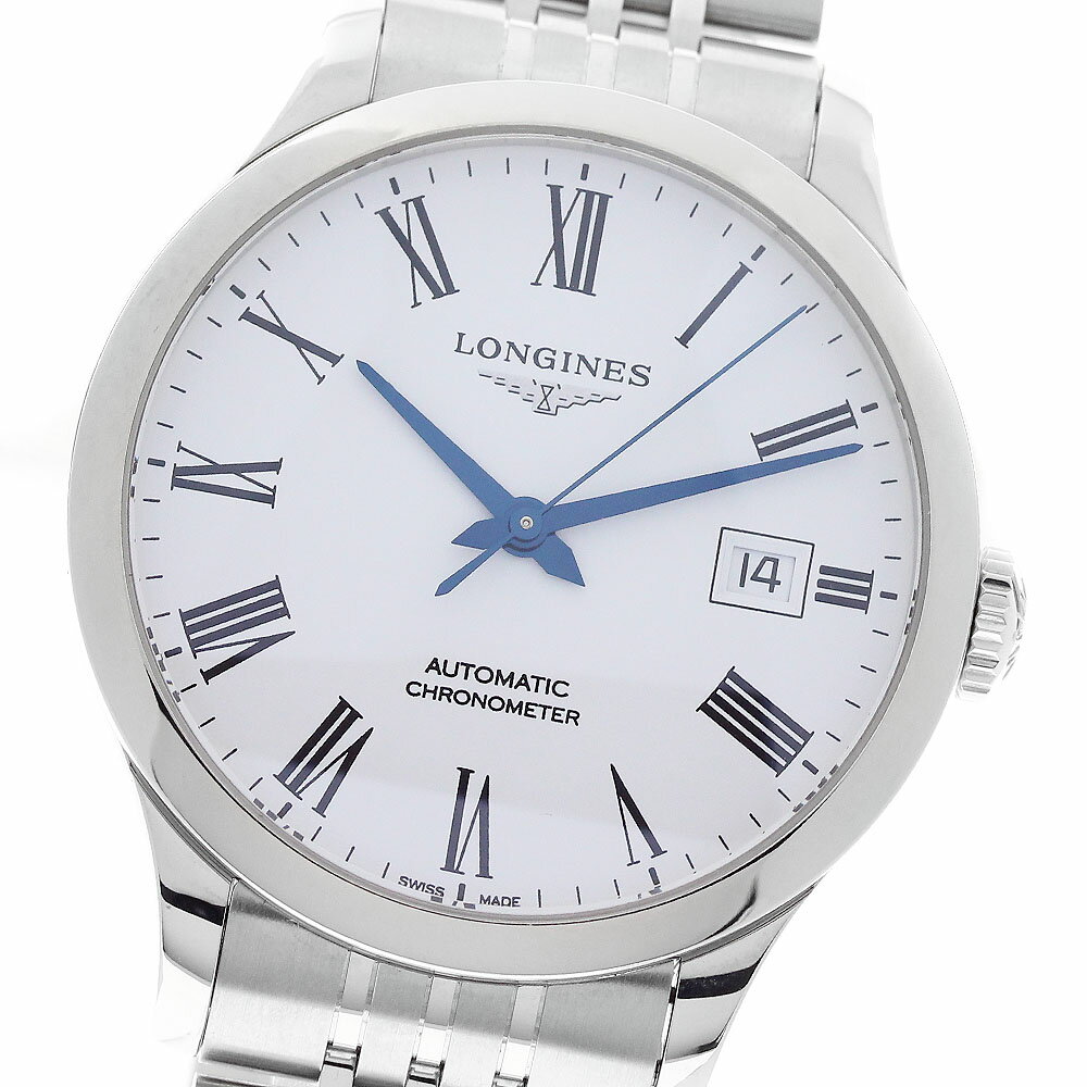 OMEGA - ロンジン LONGINES L2.820.4 レコード デイト 自動巻き メンズ 良品 箱付き_955361【中古】