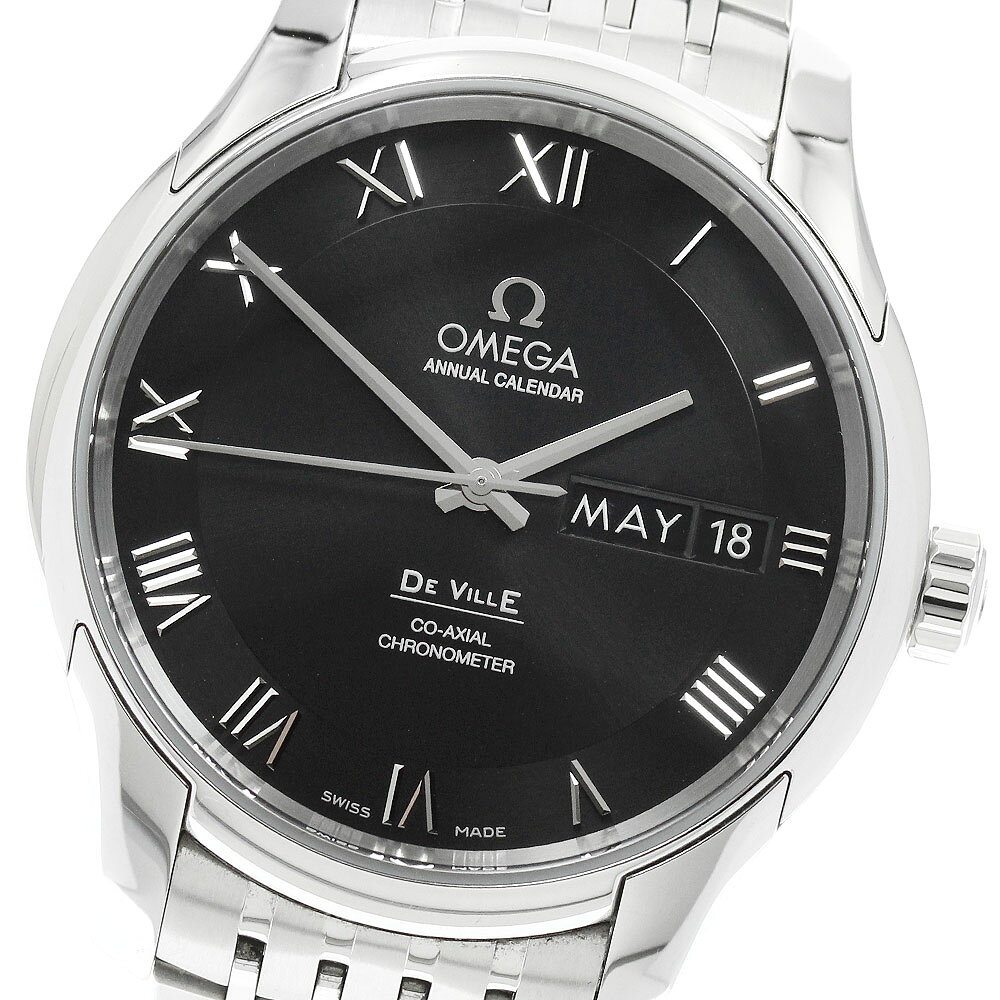 FRANCK MULLER - オメガ OMEGA 431.10.41.22.01.001 デビル アニュアルカレンダー コーアクシャル 自動巻き メンズ 良品 箱・保証書付き_955524【中古】