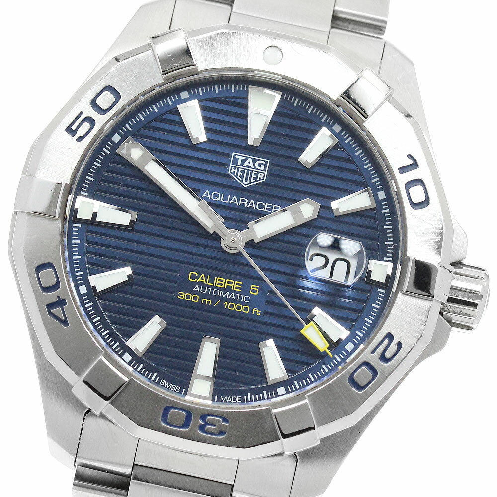 タグホイヤー TAG HEUER WAY2012 アクアレーサー キャリバー5 自動巻き メンズ _950379【中古】