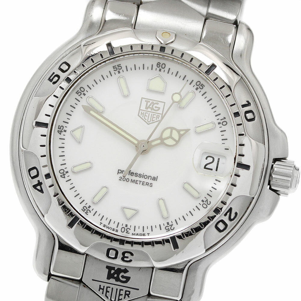 樂天商城 - タグホイヤー TAG HEUER WH1111-K1 6000シリーズ プロフェッショナル200m デイト クォーツ メンズ 保証書付き_954656【中古】