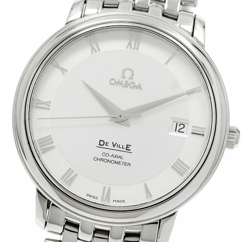 DeVille - オメガ OMEGA 4574.31 デビル プレステージ コーアクシャル 自動巻き メンズ _955701【中古】