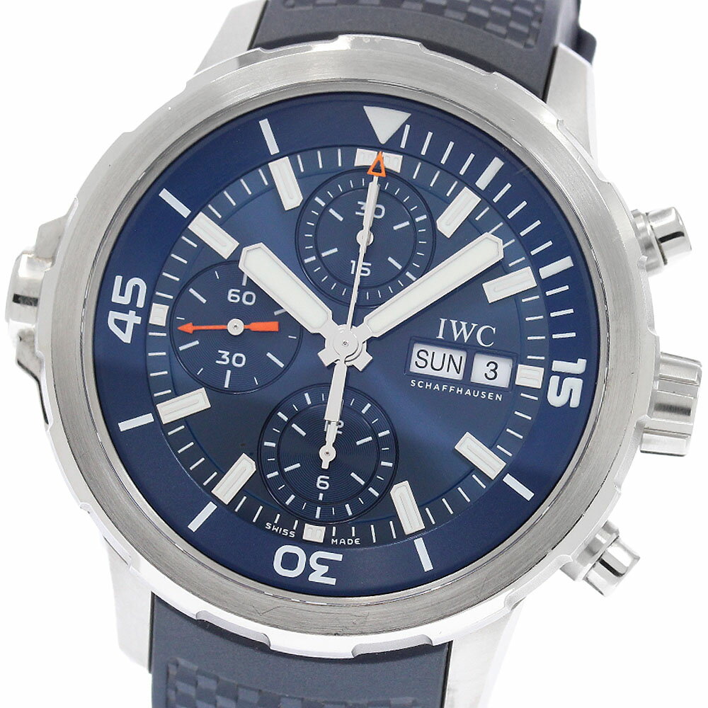 FRANCK MULLER - IWC IWC SCHAFFHAUSEN IW376806 アクアタイマー エクスペディション ジャック＝イヴ・クストー エディション 自動巻き メンズ _955707【中古】